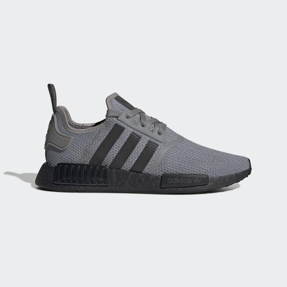 Adidas Men's NMD_R1 Originals Shoes Grey/White/Black Ireland EG8142